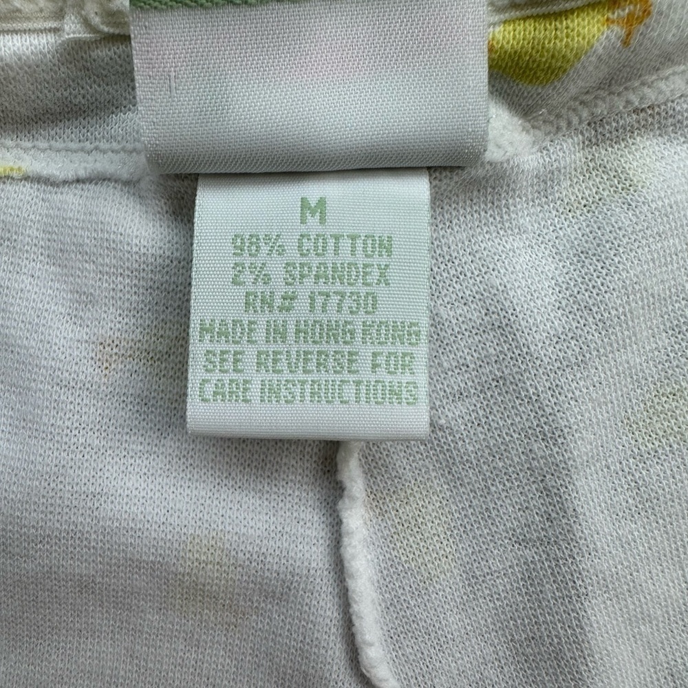 Target White and Yellow Easter Baby Chick Pajama Shorts | Size Medium - Picture 6 of 7